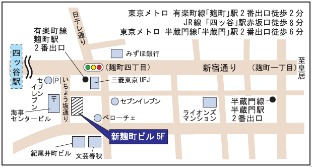 地図川合晋太郎法律事務所